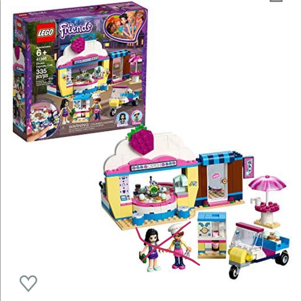 LEGO Friends Olivia's Cupcake Café 41366